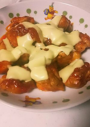 簡単!チーズトマトチキン-レシピのメイン写真