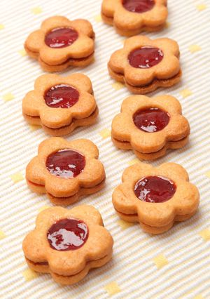 苺ジャムサンドクッキー-レシピのメイン写真