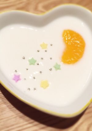 七夕に♡天の川ヨーグルト-レシピのメイン写真
