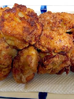 簡単なジューシーな焼き揚げ鶏から揚げ-レシピのメイン写真