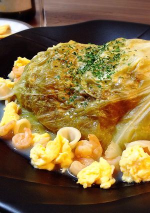 巻かないロールキャベツ*シーフードミルク-レシピのメイン写真