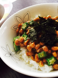 納豆とおくらのねばねば丼☆-レシピのメイン写真