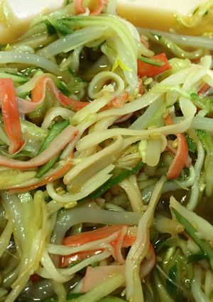 中華サラダ☆隠し味は焼肉のタレ☆-レシピのメイン写真