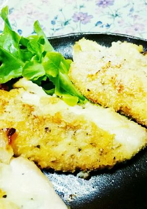 ささみのクリーミーホワイトソース挟み☆-レシピのメイン写真