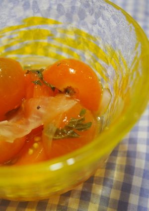 夏はさっぱり♪プチトマトのマリネ♪-レシピのメイン写真