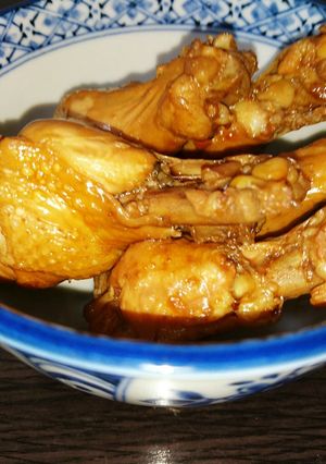 鶏の手羽元のポン酢煮！-レシピのメイン写真