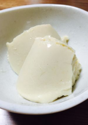 豆乳でヒンヤリ味噌豆腐(^^)-レシピのメイン写真