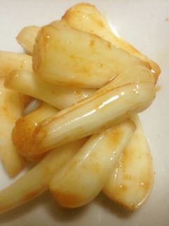 プチっと鍋キムチでラッキョウ漬-レシピのメイン写真