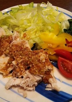 鶏むね肉でよだれ鶏-レシピのメイン写真