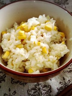 とうもろこしご飯♪芯も炊いちゃいます♪♪-レシピのメイン写真