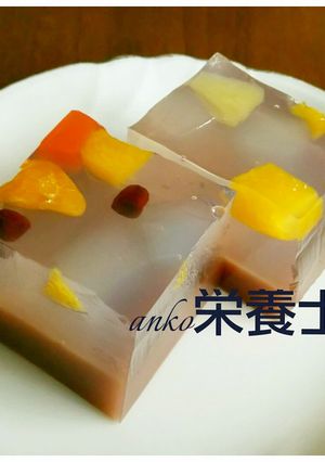 ★簡単絶品本格的♪あんみつ二層寒天-レシピのメイン写真