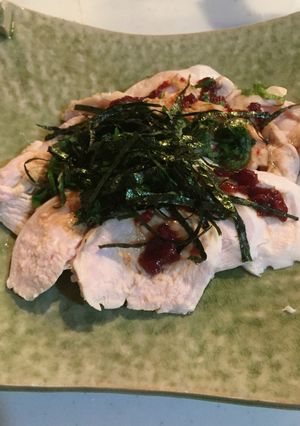簡単！時短！さっぱり茹で鶏♪-レシピのメイン写真