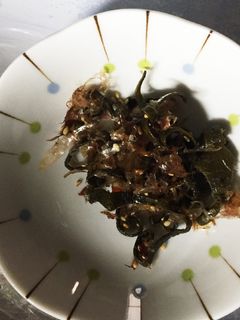だしをとったこんぶでおかず♡-レシピのメイン写真