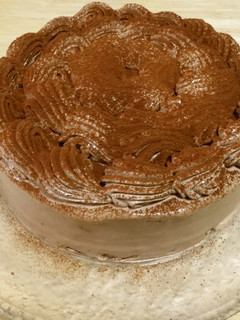 15cm シンプル チョコクリームケーキ-レシピのメイン写真