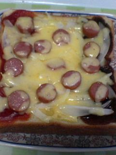 3色ピザトースト-レシピのメイン写真