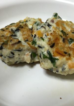 離乳食 後期☆ひじきの豆腐ハンバーグ-レシピのメイン写真