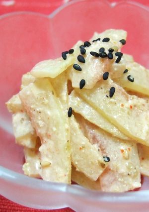 夏はピリ辛☆キムマヨスイカ♪-レシピのメイン写真