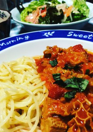 トリッパのトマト煮込み-レシピのメイン写真