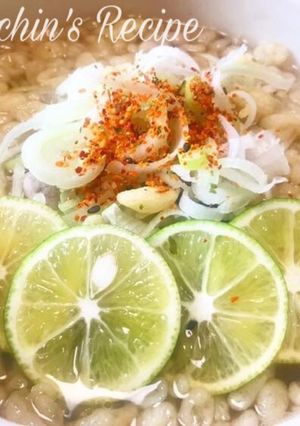 すだちにゅうめん☆彡-レシピのメイン写真