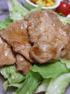 ~大葉にんにく醤油で生姜焼き~-レシピのメイン写真
