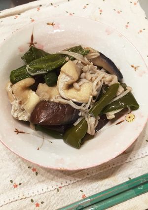 染みる美味しさ 茄子とピーマンの簡単煮-レシピのメイン写真