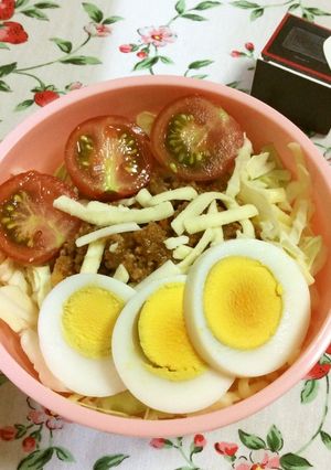 レンジで10分！美味しい簡単タコミート♪-レシピのメイン写真
