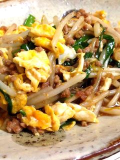 ご飯が進む!豚ニラ玉もやし炒め-レシピのメイン写真
