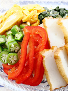 夏野菜を摂ろう!さしみ天ぷら素麺-レシピのメイン写真