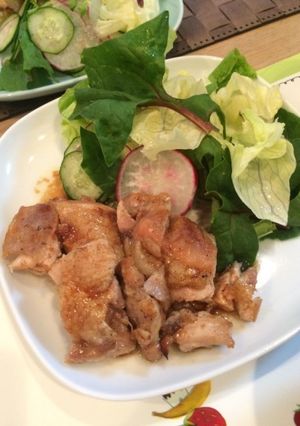 鶏肉のパリパリ焼きバルサミコソース-レシピのメイン写真