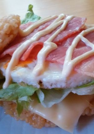 ベーコンレタス★ライスバーガー-レシピのメイン写真