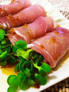 *☆ぱぱっと簡単☆貝割れ生ハム巻き☆*-レシピのメイン写真