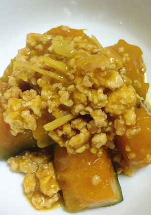 カボチャのそぼろ煮-レシピのメイン写真