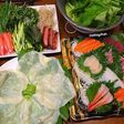 餃子の皮の手巻き