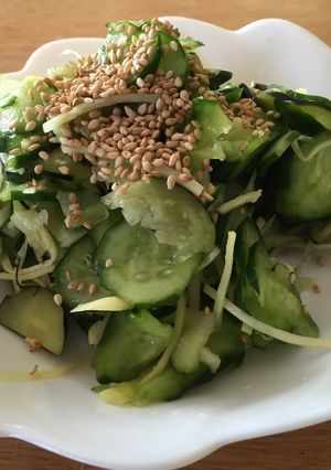 夏野菜　きゅうりとなすの超簡単お漬物-レシピのメイン写真