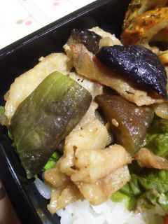 茄子と豚バラの味噌炒め★弁当おつまみ簡単-レシピのメイン写真