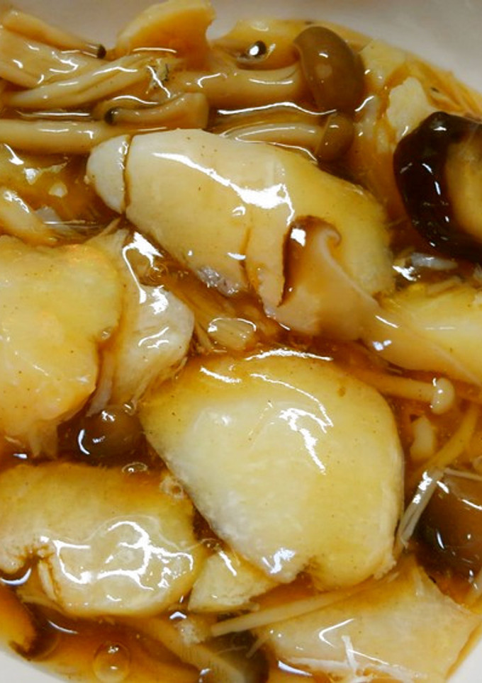 簡単♪朝食にもタラときのこの和風餡掛け煮-レシピのメイン写真