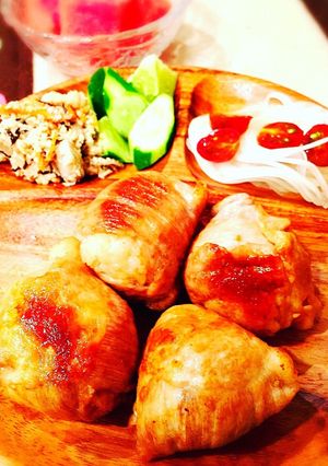 豚ロース肉巻きおにぎり-レシピのメイン写真