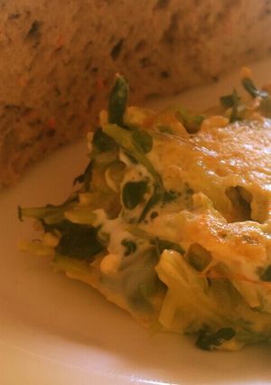 豆苗のオムレツ-レシピのメイン写真