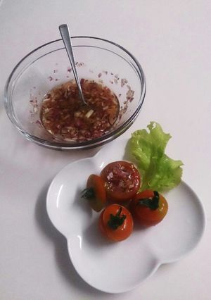 寿司酢で簡単♪万能玉ねぎドレッシング-レシピのメイン写真