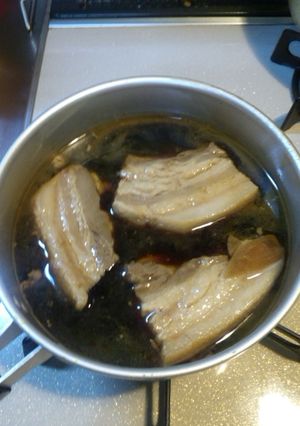簡単な醤油煮豚チャーシューの作り方-レシピのメイン写真