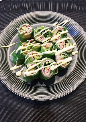 巻き巻きレタスサラダ-レシピのメイン写真