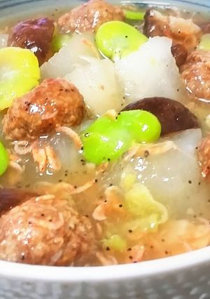 よくばり冬瓜あんかけ-レシピのメイン写真