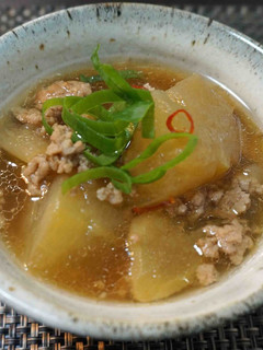 冬瓜のひき肉あんかけ-レシピのメイン写真