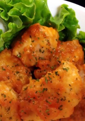 簡単＊ガーリック香る鶏肉のオーロラソース-レシピのメイン写真