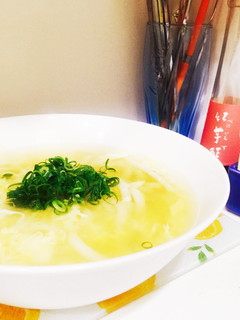 かけるだけの かき卵 冷やしうどん-レシピのメイン写真