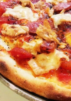 薄力粉とBPで！超早☆手作りピザ-レシピのメイン写真