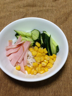 冷やし中華風ビーフン《幼児食》-レシピのメイン写真