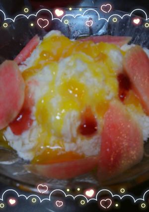 おうち雪花氷-レシピのメイン写真