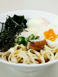 とろろ梅うどん-レシピのメイン写真
