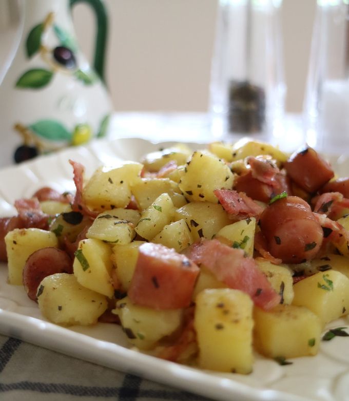 ジャーマンポテト ストウブでジャーマンポテト | クラシル